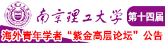 大鸡巴操小骚逼视频国产白虎南京理工大学第十四届海外青年学者紫金论坛诚邀海内外英才！